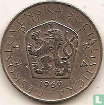 Tchécoslovaquie 5 korun 1969 (date droite) - Image 1