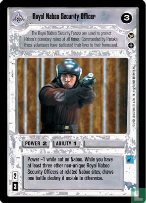 Royal Naboo Security Officer
