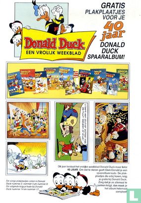 Gratis plakplaatjes voor je 40 jaar Donald Duck spaaralbum! - Bild 1