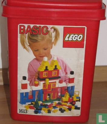Lego 1613 Basic Set in Bucket