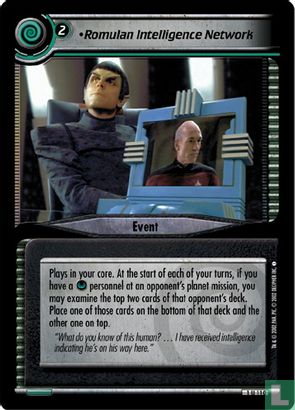 Romulan Intelligence Network