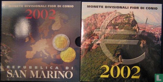 San Marino jaarset 2002 - Afbeelding 1