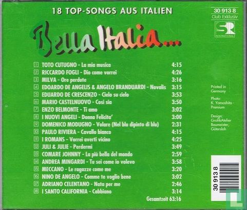 Bella Italia...  18 Top-Songs aus Italien - Afbeelding 2