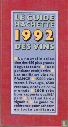 Le guide hachette 1992 des vins - Bild 1