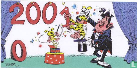 Batem Nieuwjaarskaart 2001