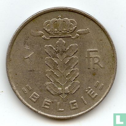 Belgium 1 franc 1950 (NLD) - Image 2
