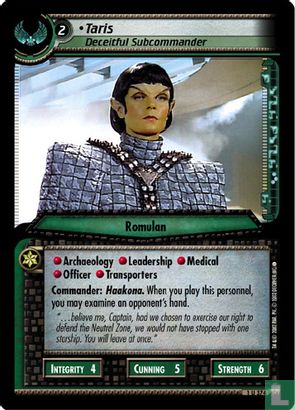 Taris (Deceitful Subcommander)