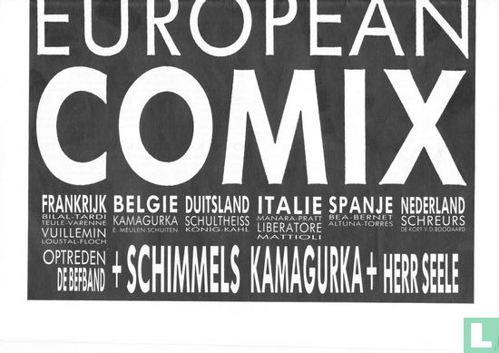 The Art of European Comix - Afbeelding 2