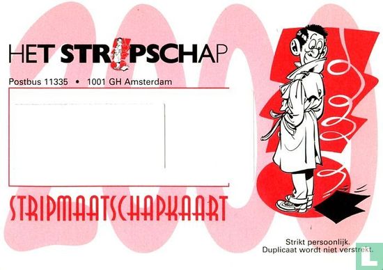 Stripmaatschapkaart 2000 - Image 2