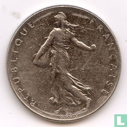Frankrijk 1 franc 1985 - Afbeelding 2