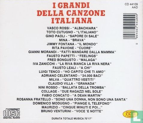 I grandi della canzone Italiana - Afbeelding 2