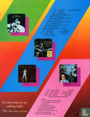 Elvis In Concert (LP bonus) - Afbeelding 3