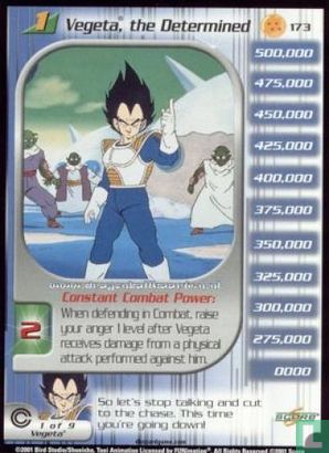 Vegeta, the Determined (level 1)
