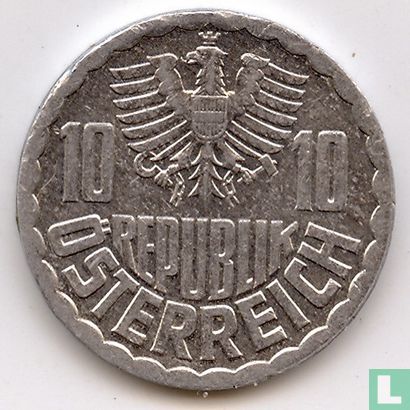 Austria 10 groschen 1989 - Image 2