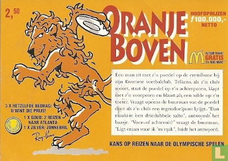 B001059 - McDonald's "Oranje Boven" - Image 1