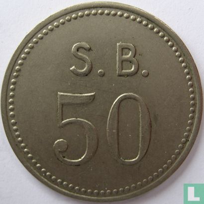St Bavo kliniek 50 cent 1952  - Image 1