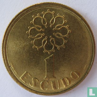 Portugal 1 escudo 1990 - Afbeelding 2