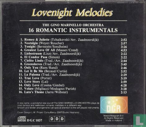 Lovenight Melodies - 16 Romantic Instrumentals - Afbeelding 2