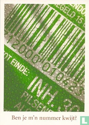 U000334 - Heineken "Ben je m´n nummer kwijt?" - Afbeelding 1