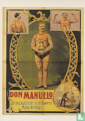 B003198 - Teylers Museum ´De versierde Mens´ "Don Manuelo" - Image 1