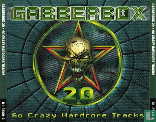 Gabberbox 20 - 60 Crazy Hardcore Tracks CD: FGR 01-3549-2 (2002