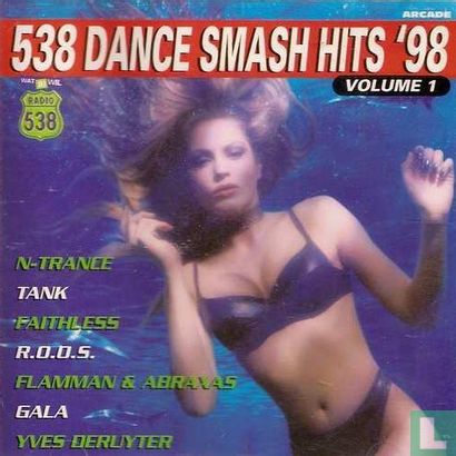 538 Dance Smash Hits '98-1 - Afbeelding 1