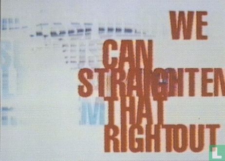 B001746 - Annemarie van Pruyssen "We Can Straighten That Right Out" - Afbeelding 1