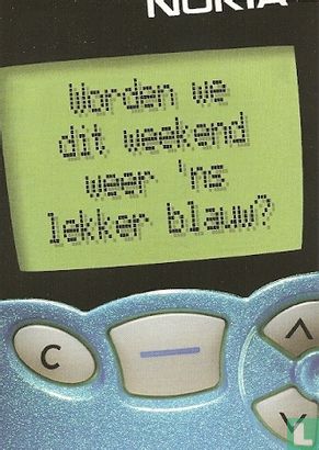 B002356 - Nokia "Worden we dit weekend..." - Image 1