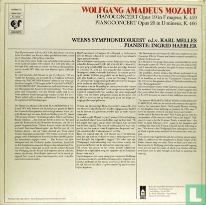 Wolfgang Amadeus Mozart - Pianoconcert Opus 19 en 20 - Afbeelding 2