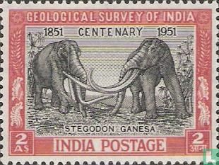 études géologiques 100 années en Inde