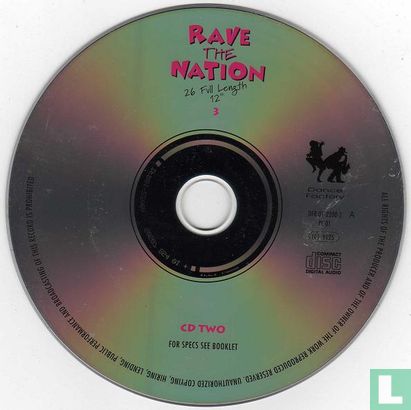 Rave The Nation 3 - 26 Full Length 12'', Extended & Remixed Versions - Afbeelding 3