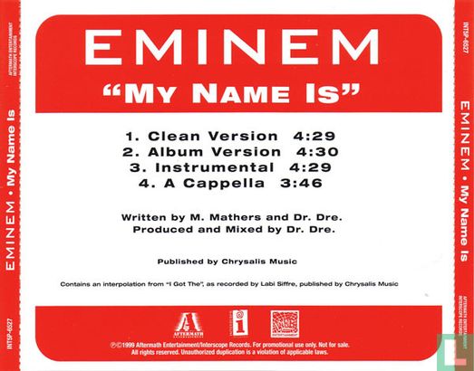 My Name Is - Bild 2