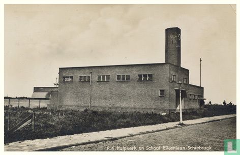 R.K. hulpkerk en school Eikenlaan, Schiebroek - Bild 1