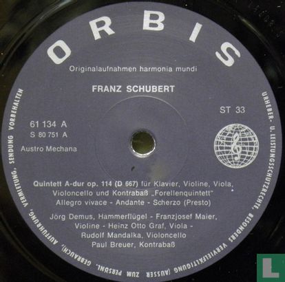 Schubert - Forellenquintett, Notturno Es-dur - Image 3