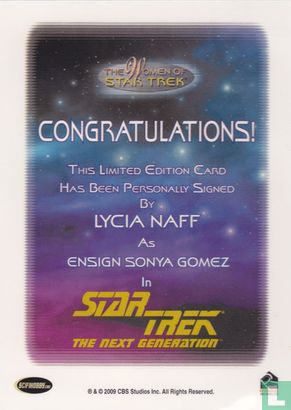 Lycia Naff as Ensign Sonya Gomez - Image 2