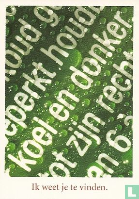 B002961 - Heineken "Ik weet je te vinden" - Afbeelding 1