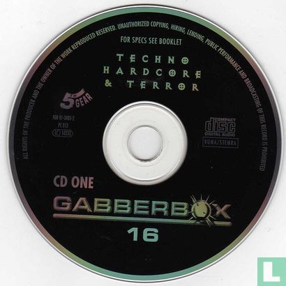 Gabberbox 16 - 60 Crazy Harcore Trax - Image 3
