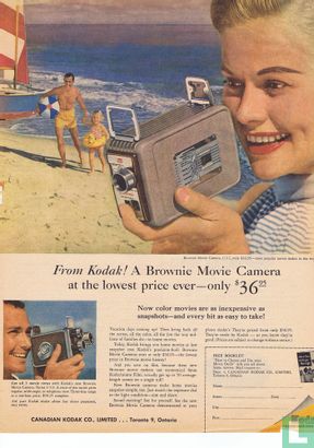 From Kodak! A Brownie Movie Camera
