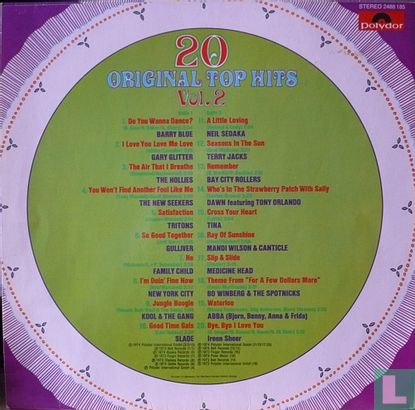 20 Original Top Hits - Vol.2 - Afbeelding 2