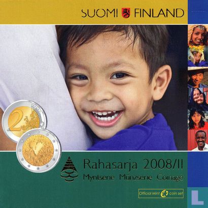 Finland mint set 2008 "60th anniversary Universal Declaration of Human Rights" - Image 1