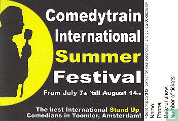 R040026 - Comedytrain Int. Summer Festival - Afbeelding 1
