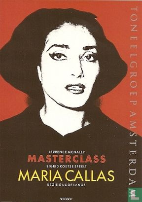 B001697 - Toneelgroep Amsterdam - Masterclass Maria Callas - Afbeelding 1