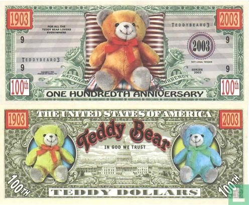 TEDDY BEAR 100th anniversary 2003