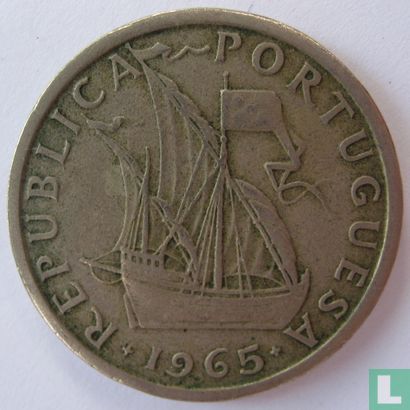 Portugal 5 escudos 1965 - Image 1