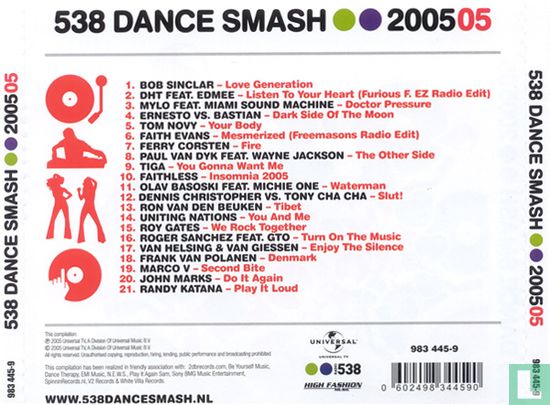 538 Dance Smash 2005-05 - Afbeelding 2