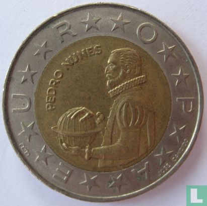Portugal 100 escudos 1989 (5 vlakken op rand) - Afbeelding 2
