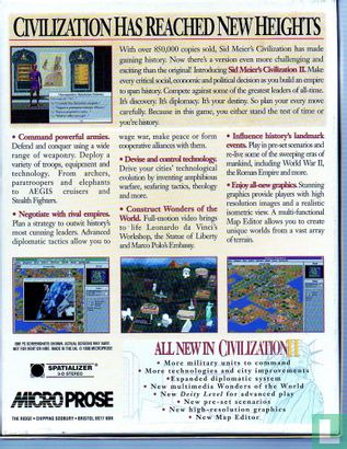 Sid Meier's Civilization II - Afbeelding 2