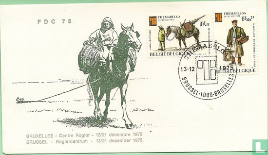 Briefmarkenausstellung Thema Belga