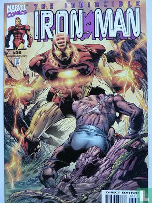 The mask in the Iron Man #5 Bloodbrothers - Afbeelding 1
