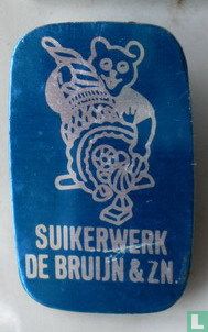 Suikerwerk  De Bruijn & zn (Blauw)